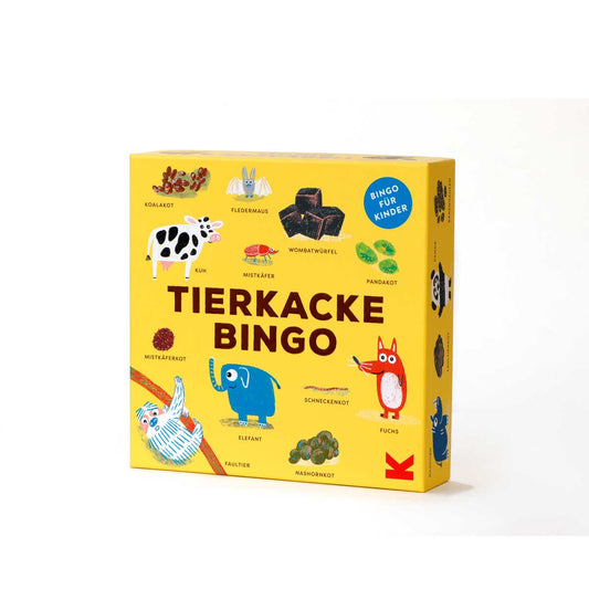 Tierkacke-Bingo Spiel ab 4 Jahren