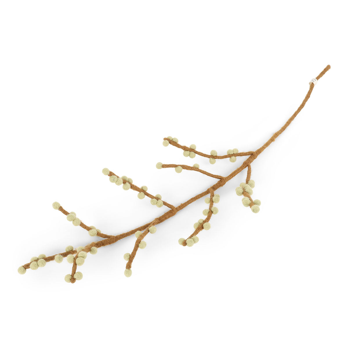 Zweig mit Beeren Filzblume 60 cm