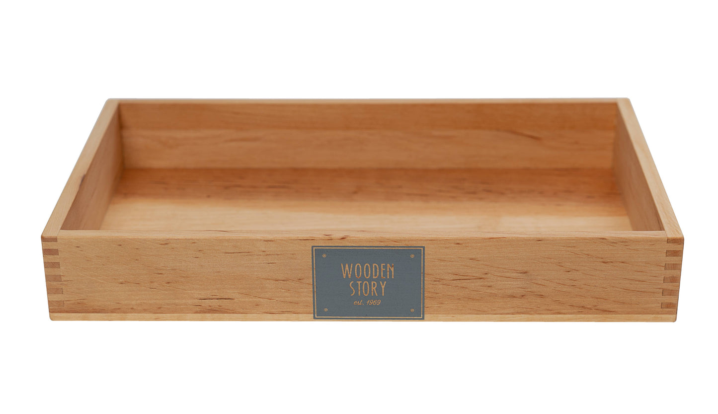 Montessori Tablett Holz 37,3 x 22,5 cm